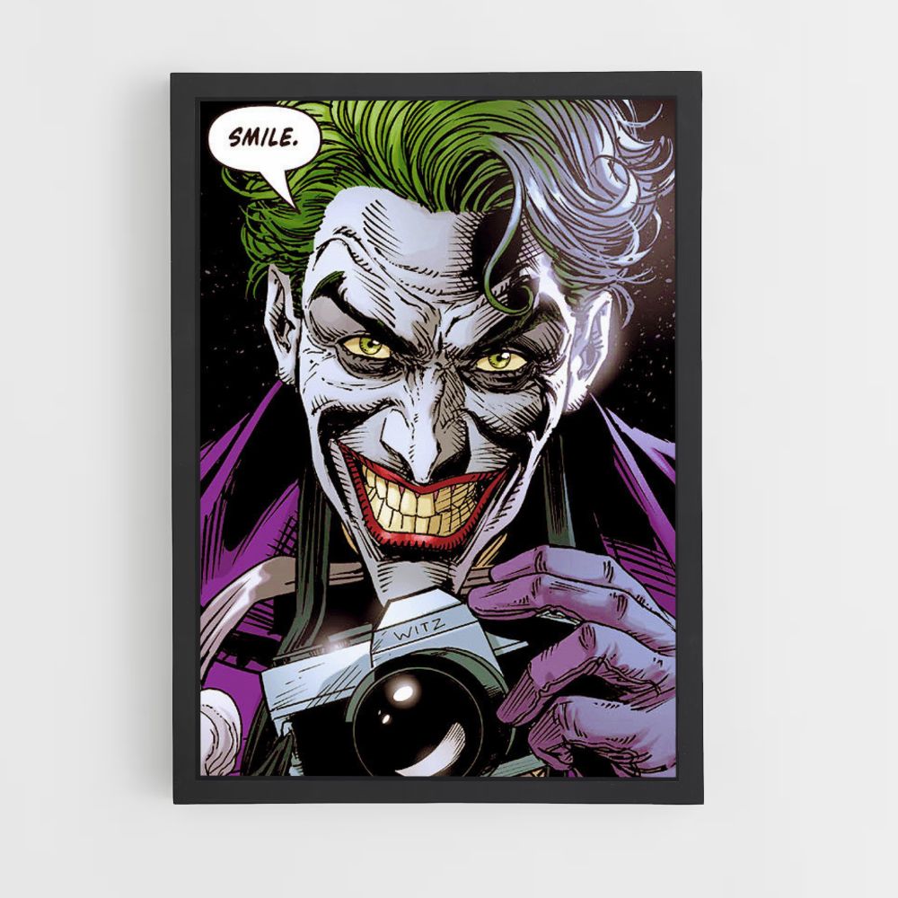 Poster Joker-Lächeln