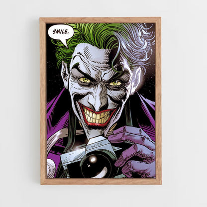 Poster Joker-Lächeln