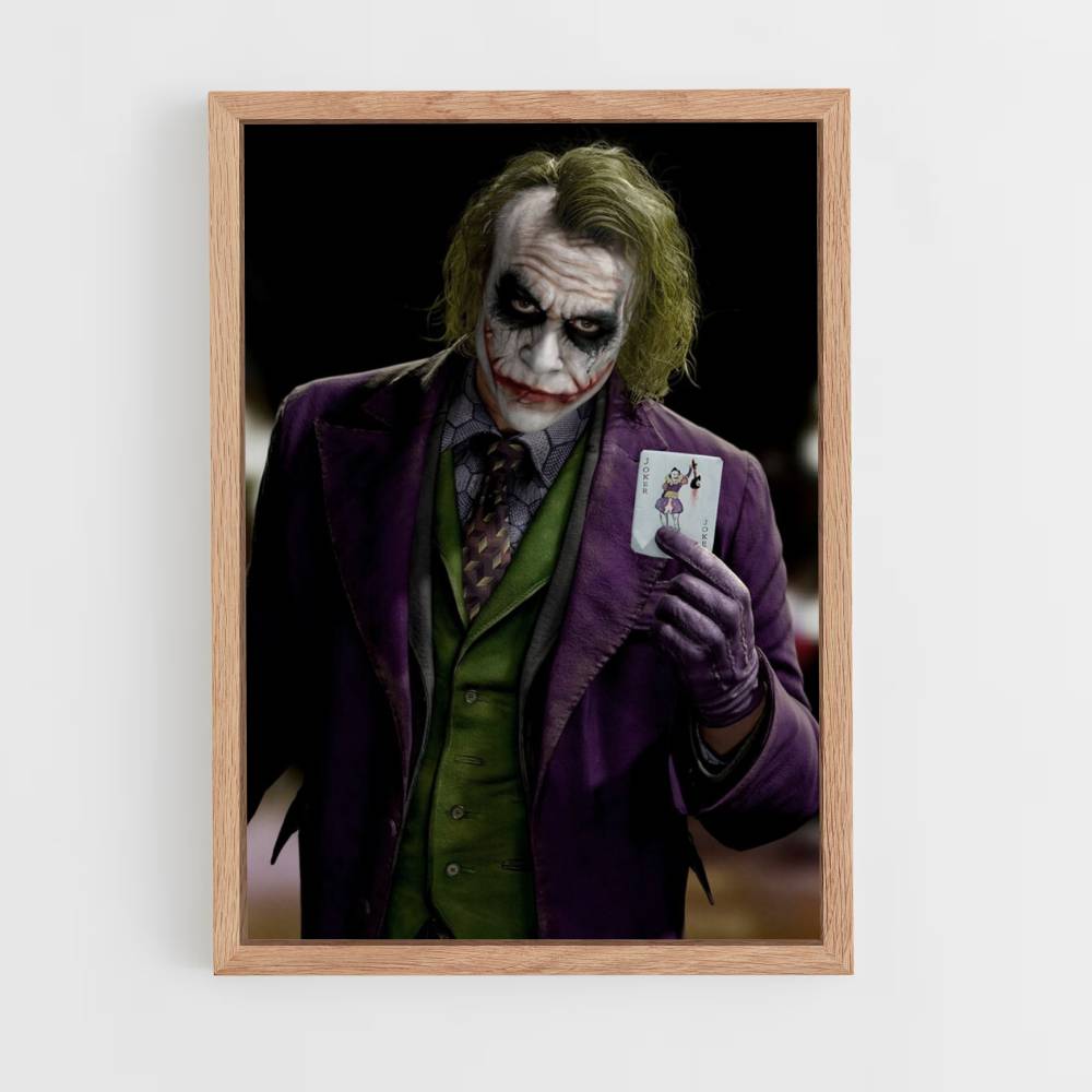 Poster-Joker-Karte