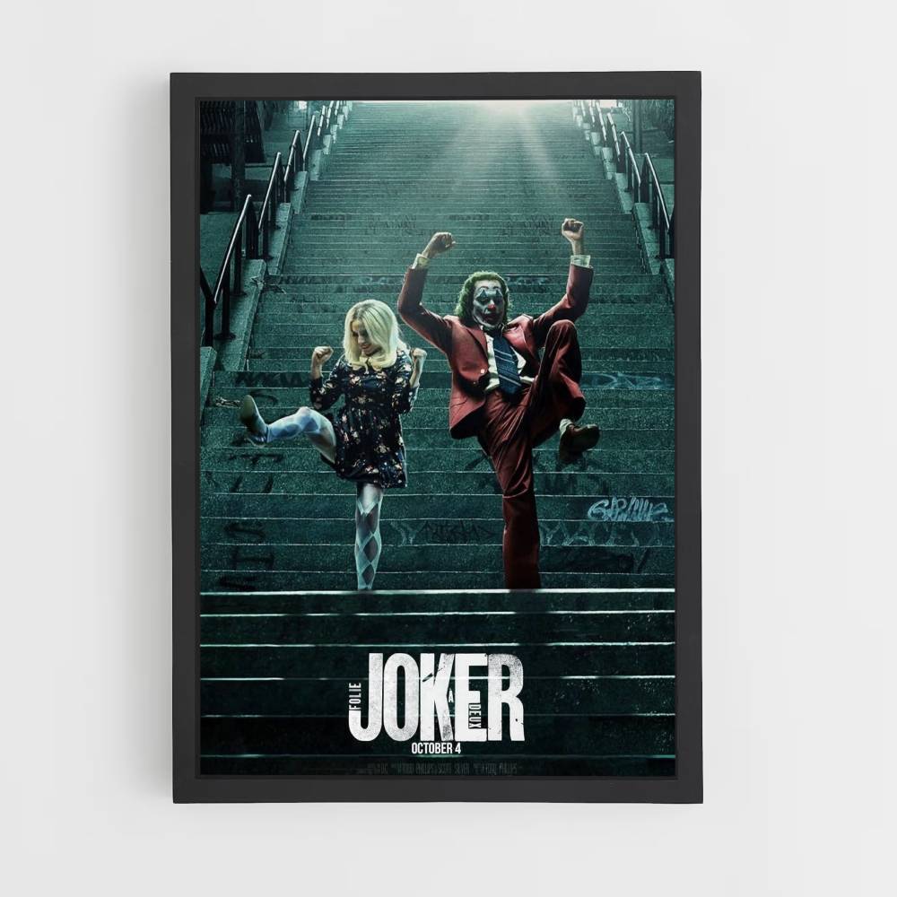 Poster Joker Folie zu zweit