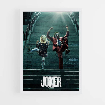 Poster Joker Folie zu zweit