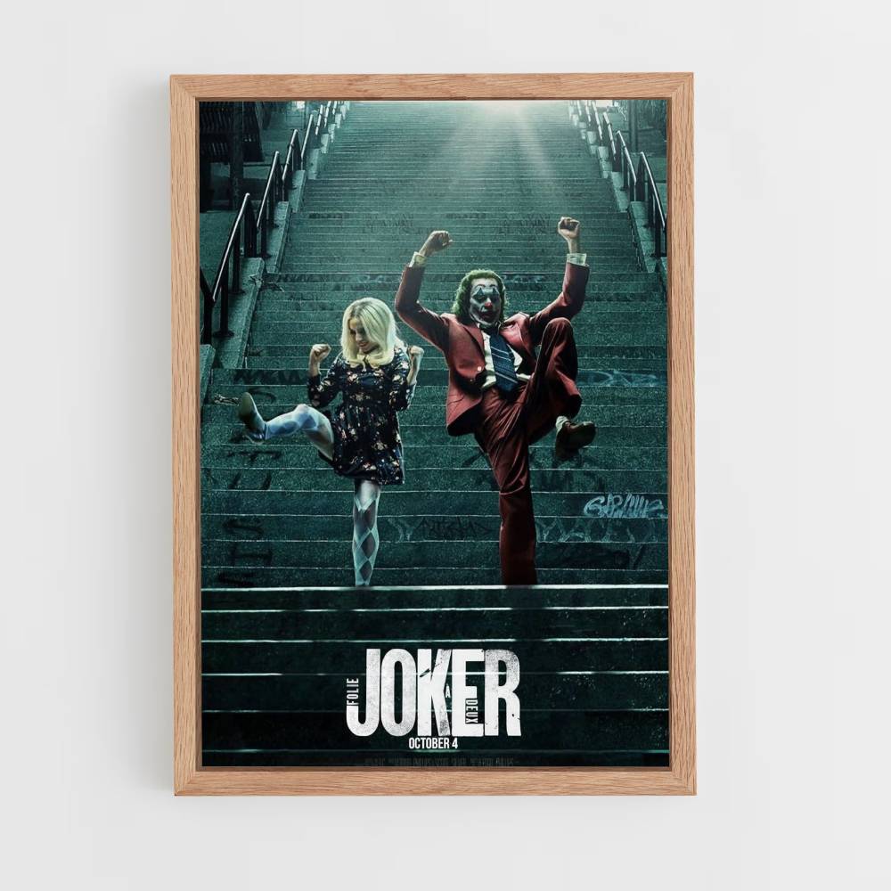 Poster Joker Folie zu zweit