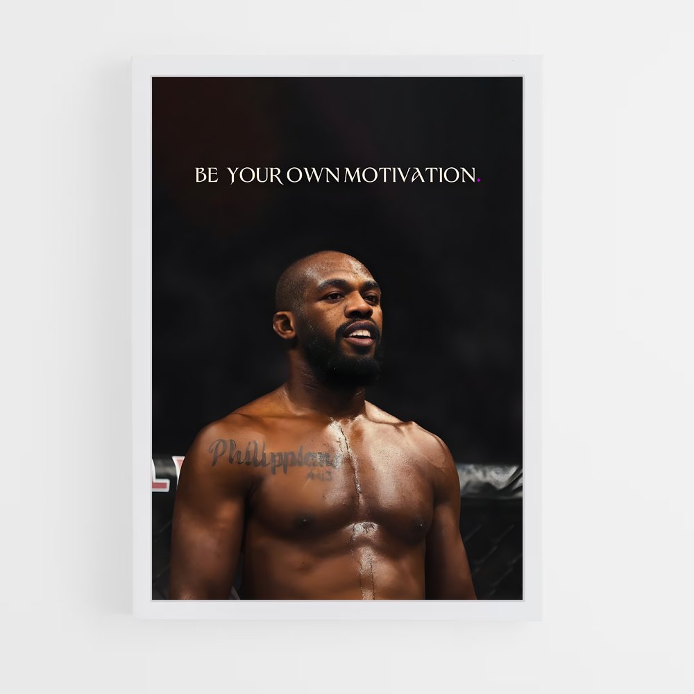 jon-jones-7 cadre Blanc