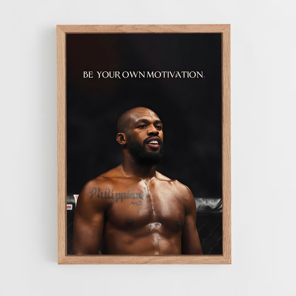 jon-jones-7 cadre Bois clair