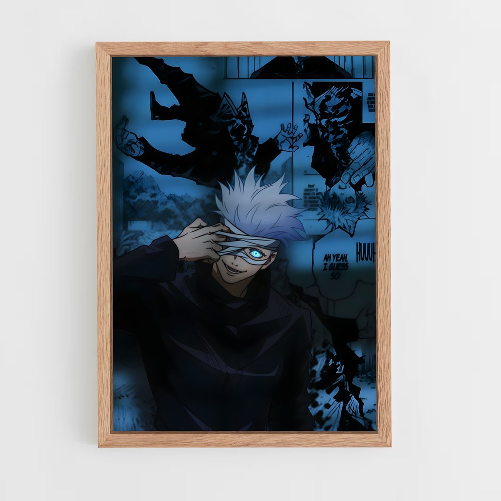 jujutsu-kaisen-13 cadre Bois clair