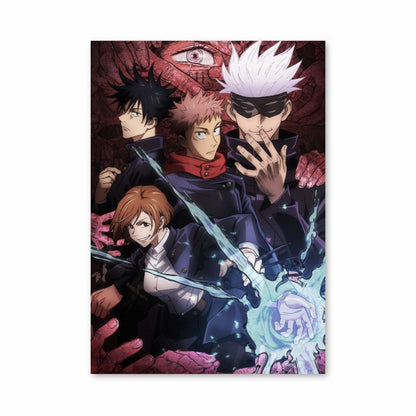 Jujutsu Kaisen Team-Poster