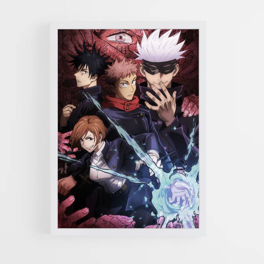 Jujutsu Kaisen Team-Poster