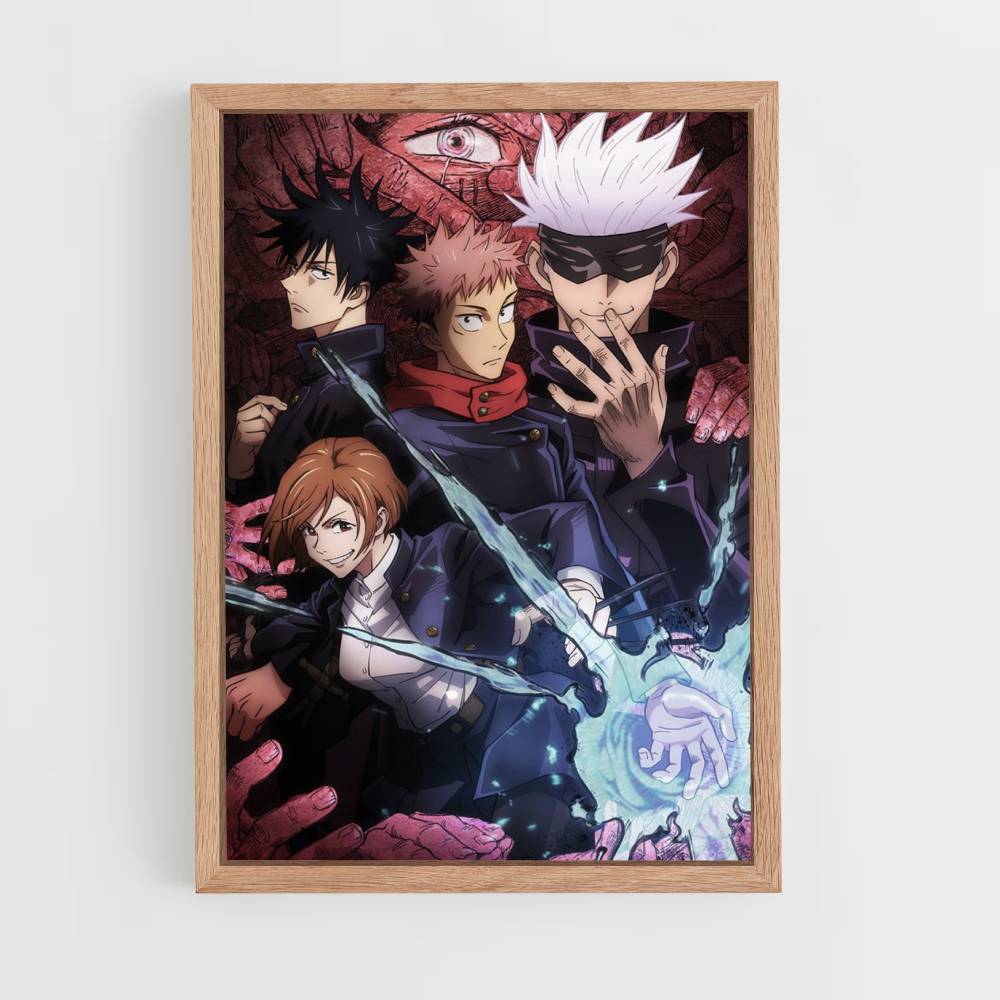 Jujutsu Kaisen Team-Poster