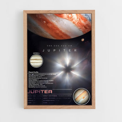 jupiter-12 cadre Bois clair