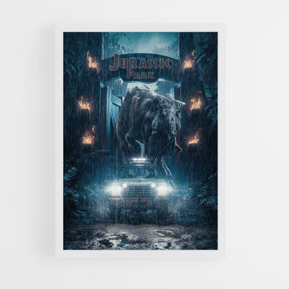 Poster Jurassic Park Eingang