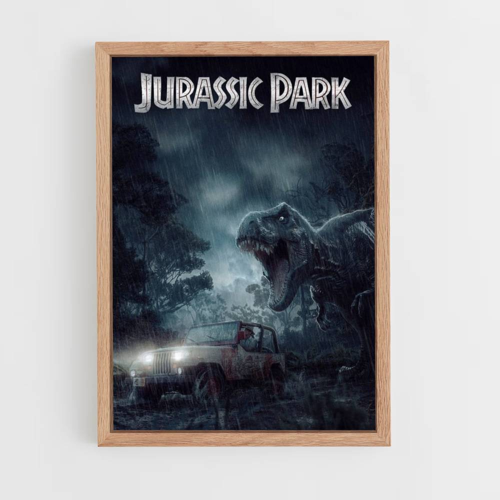 Poster Jurassic Park Night