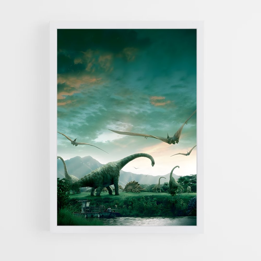jurassic-park-4 cadre Blanc