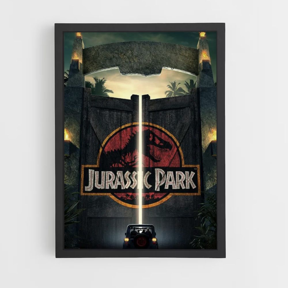 Poster Jurassic Park Tür