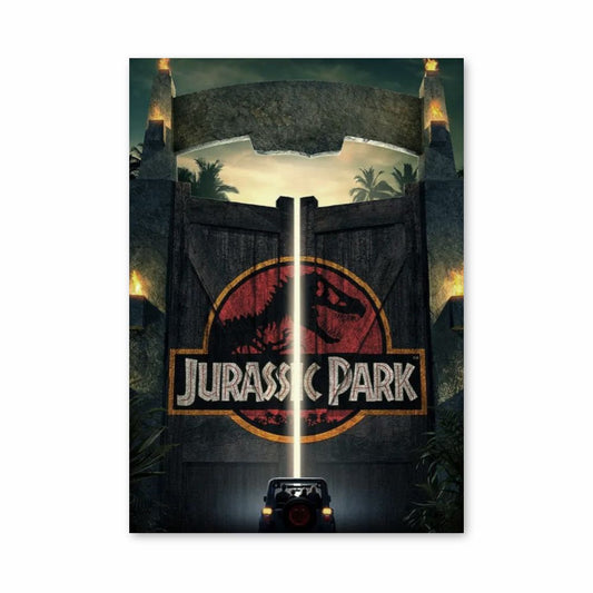 Poster Jurassic Park Tür