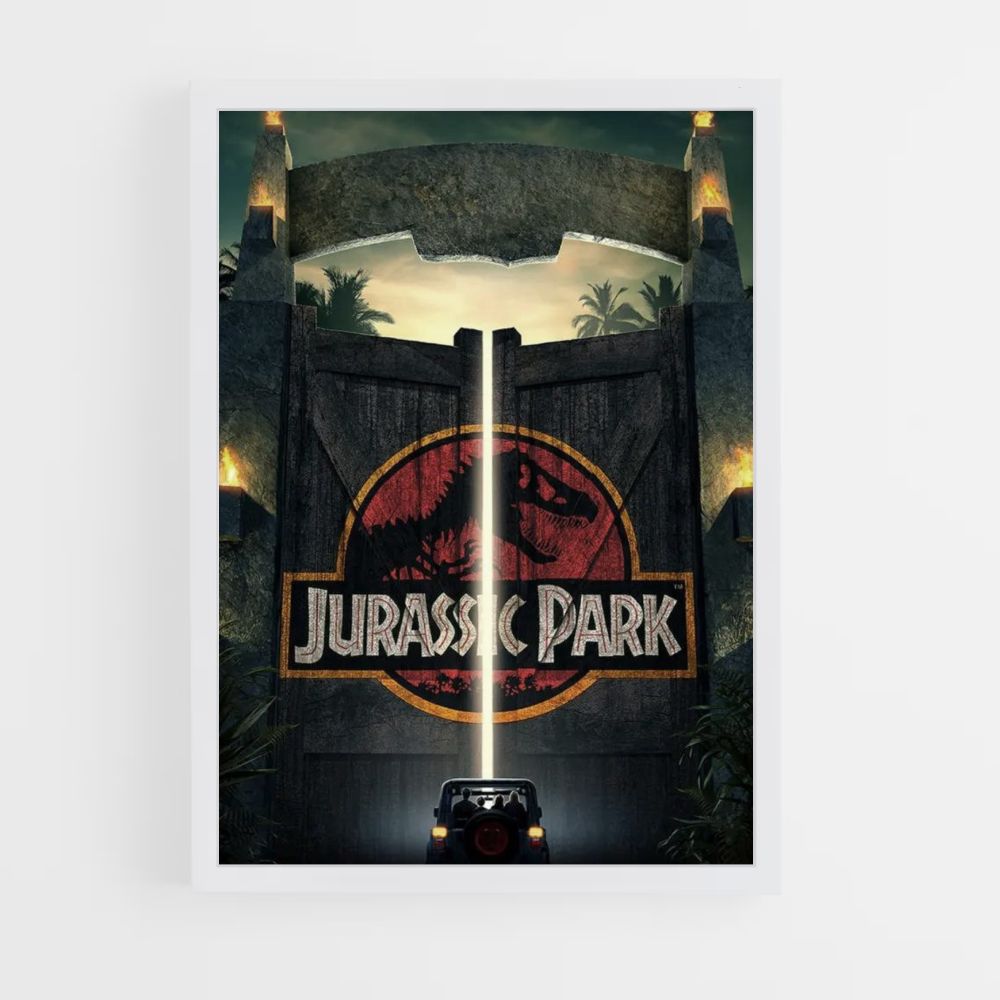 Poster Jurassic Park Tür