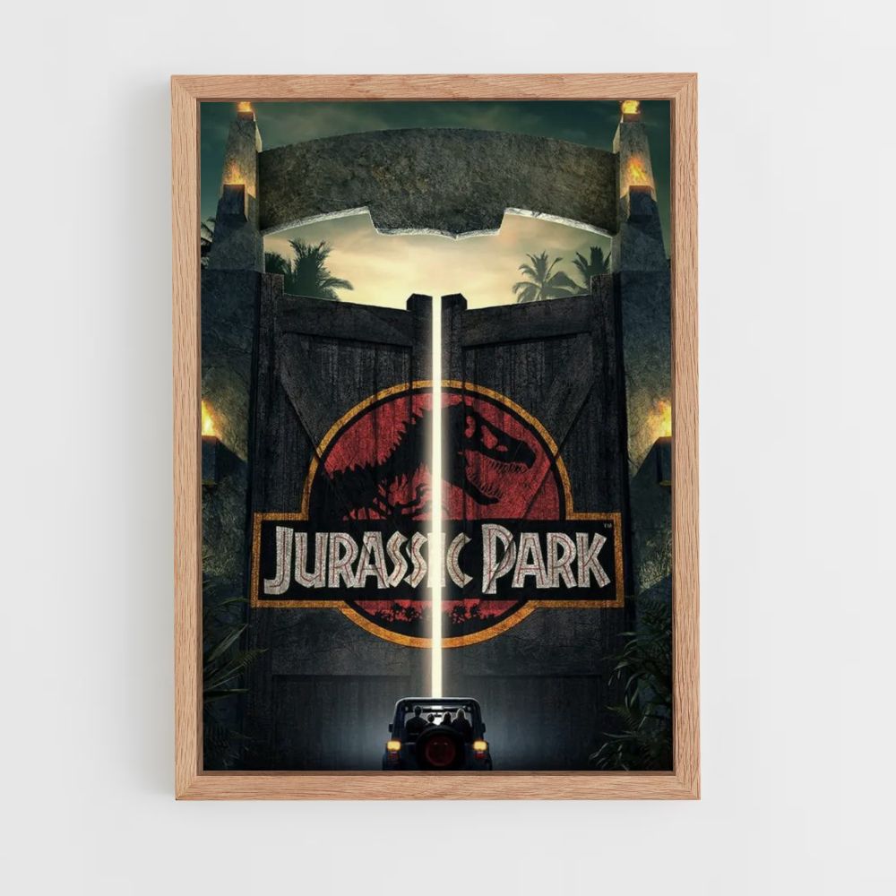 Poster Jurassic Park Tür