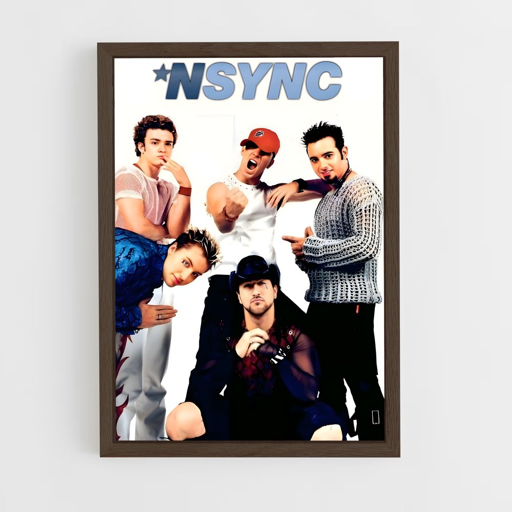 justin-timberlake-10 cadre Bois foncé