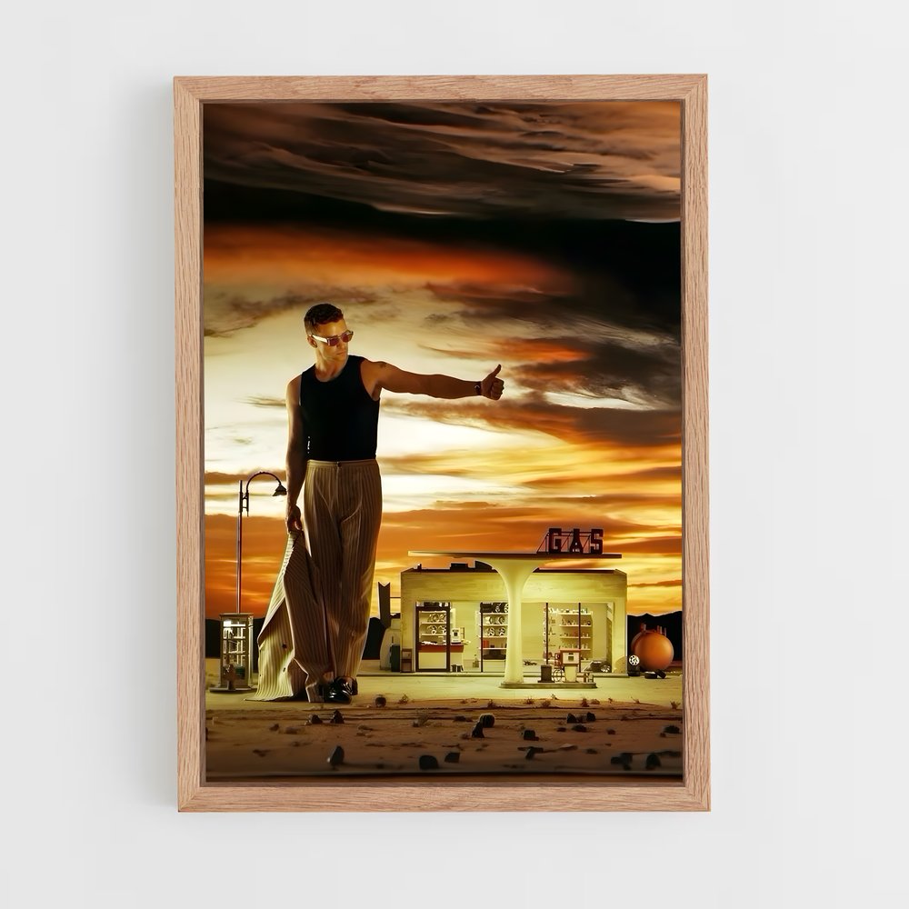 justin-timberlake-14 cadre Bois clair