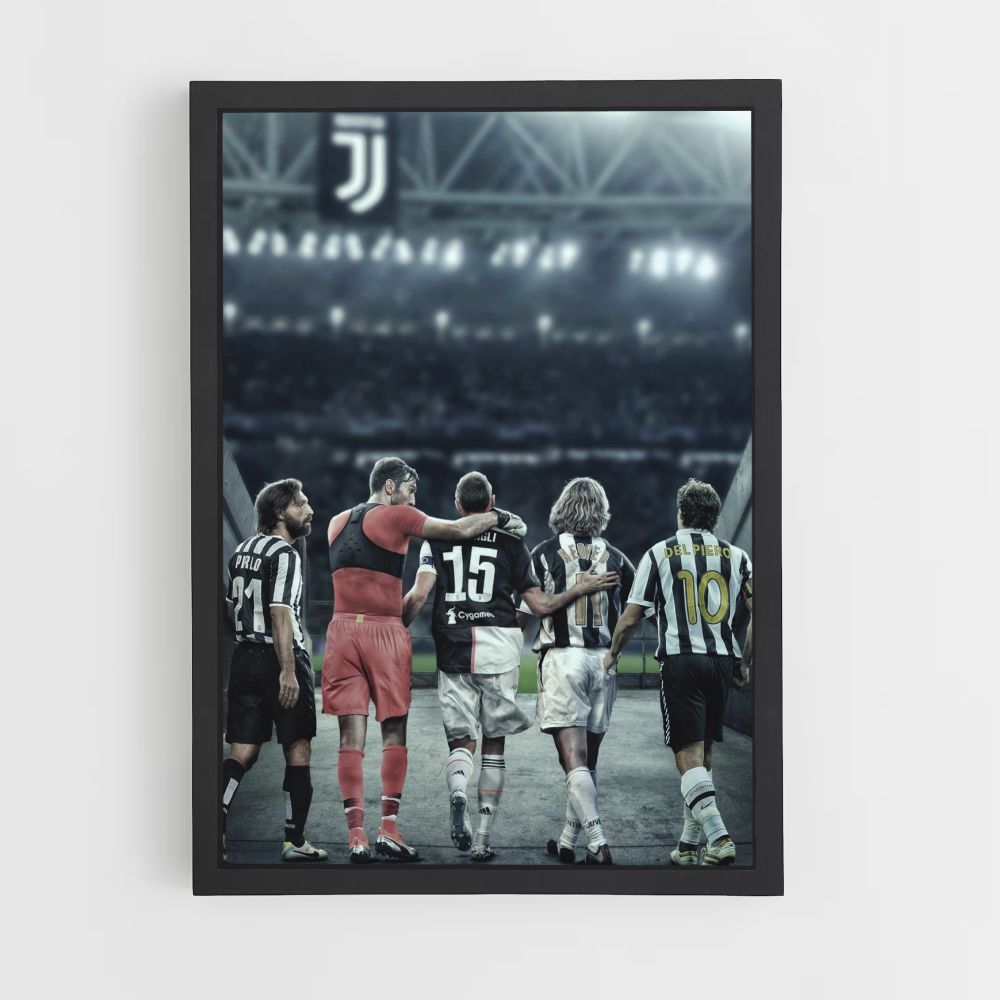 Juventus-Spielerplakat