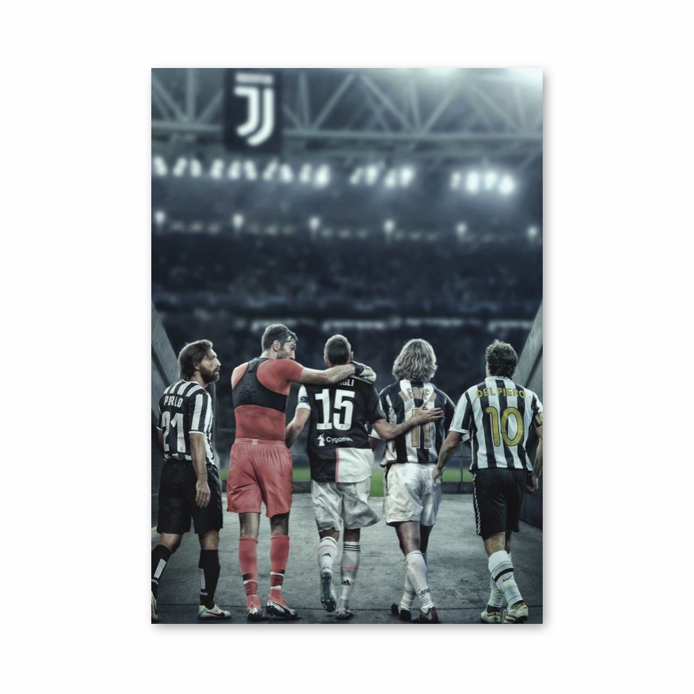 Juventus-Spielerplakat