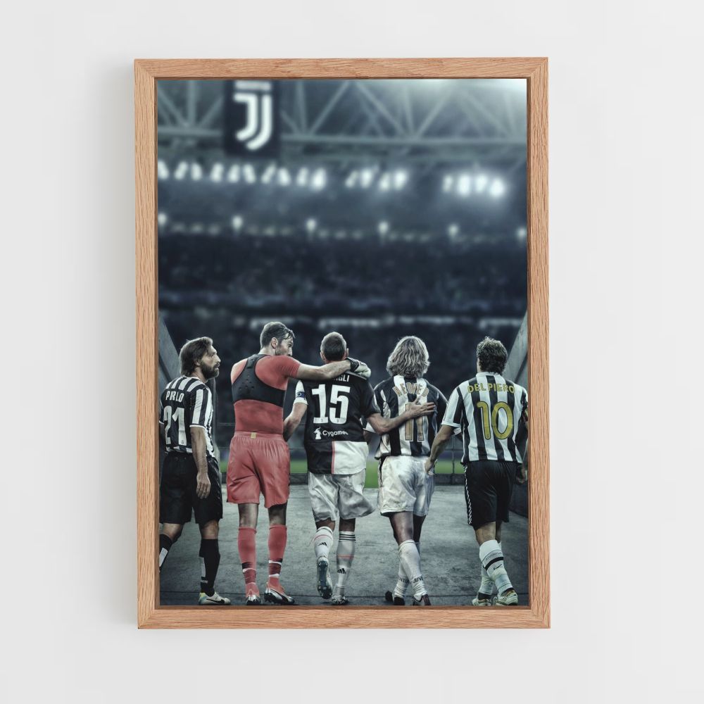 Juventus-Spielerplakat