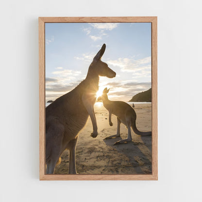 kangaroo-5 cadre Bois clair