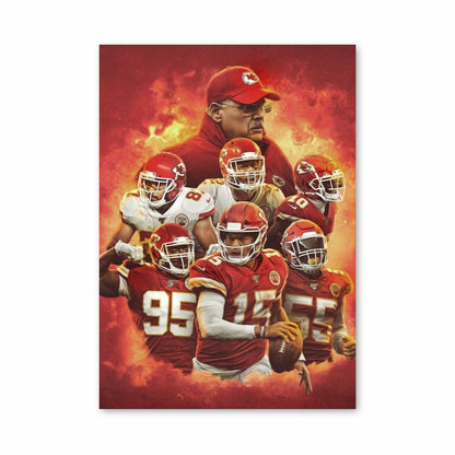 Poster des Kansas City Chiefs-Teams