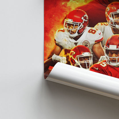 Poster des Kansas City Chiefs-Teams