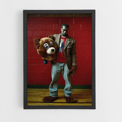 Poster Kanye West Maskottchen