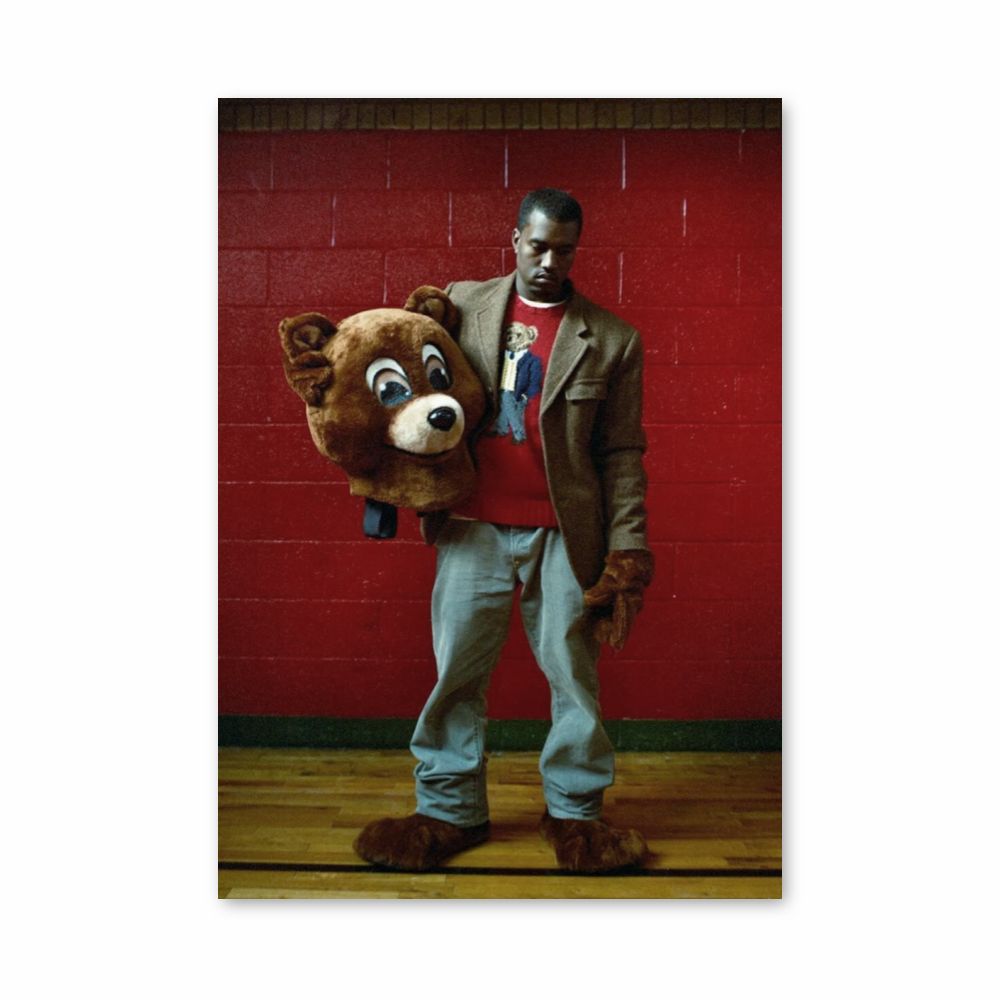 Poster Kanye West Maskottchen