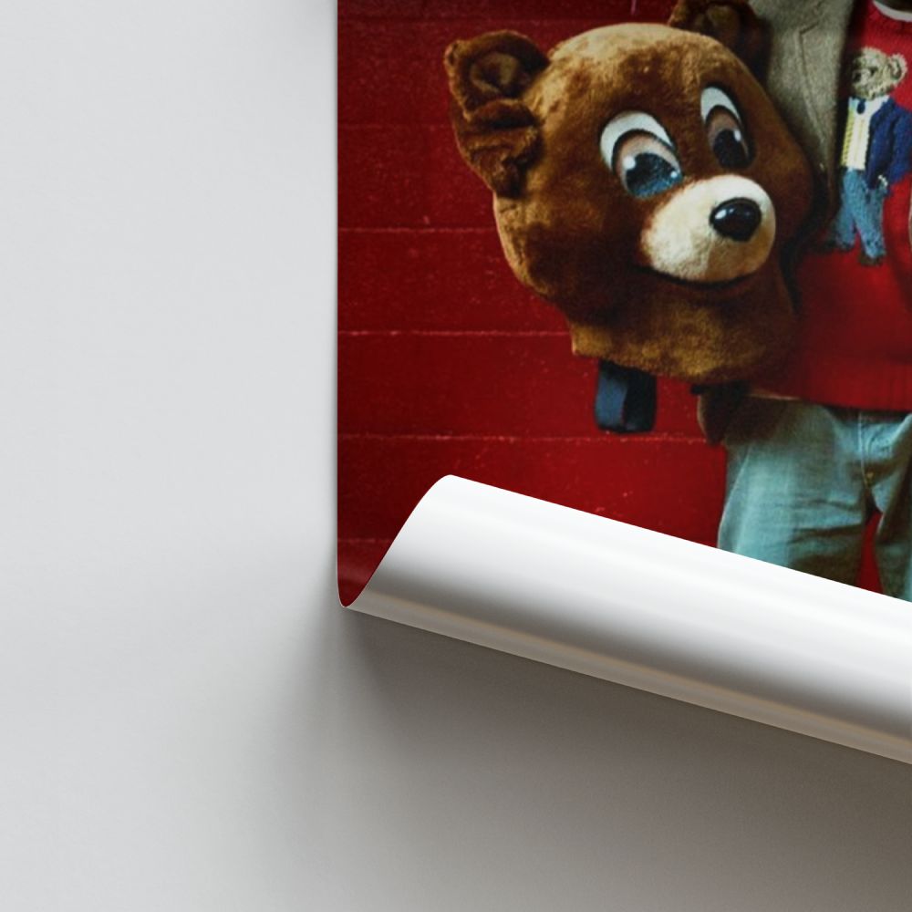 Poster Kanye West Maskottchen