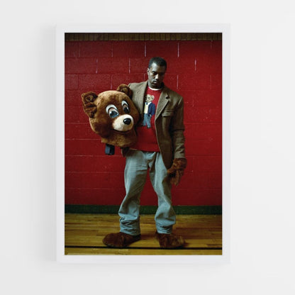 Poster Kanye West Maskottchen