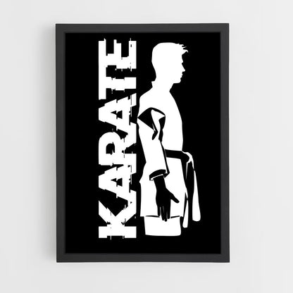 karate-5 cadre Noir