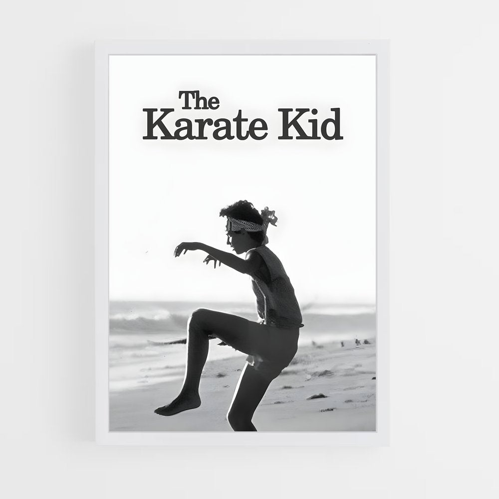karate-kid-10 cadre Blanc