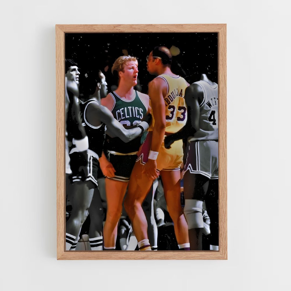 kareem-abdul-jabbar-1 cadre Bois clair
