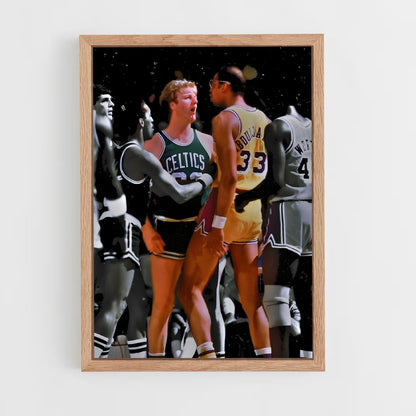 kareem-abdul-jabbar-1 cadre Bois clair