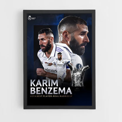 karim-benzema-8 cadre Noir