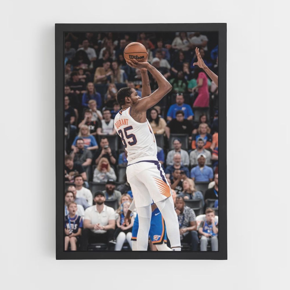 Poster Kevin Durant Ballon