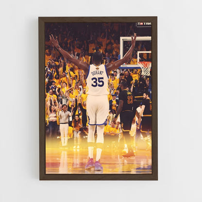 kevin-durant-3 cadre Bois foncé