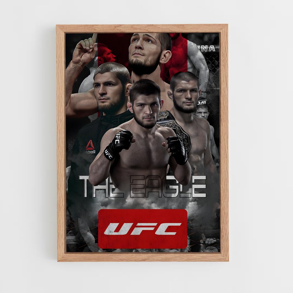 khabib-18 cadre Bois clair
