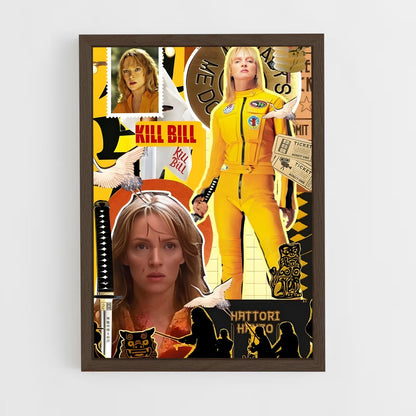 kill-bill-12 cadre Bois foncé