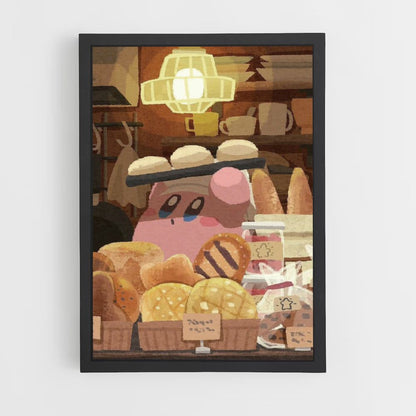 Poster Kirby Bäckerei