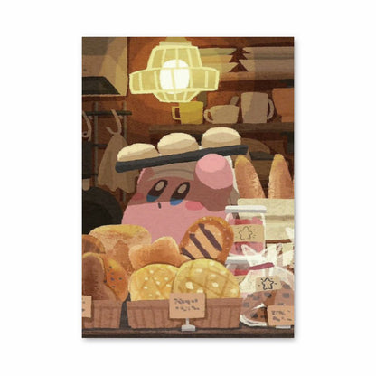 Poster Kirby Bäckerei