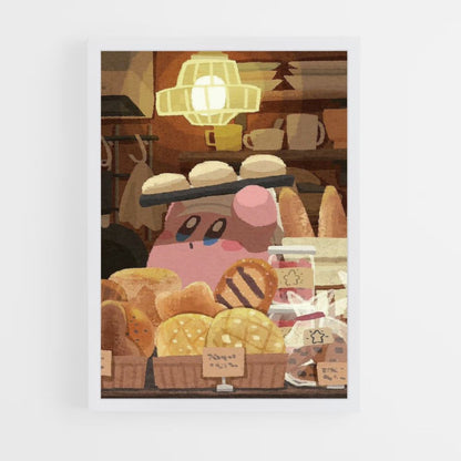 Poster Kirby Bäckerei