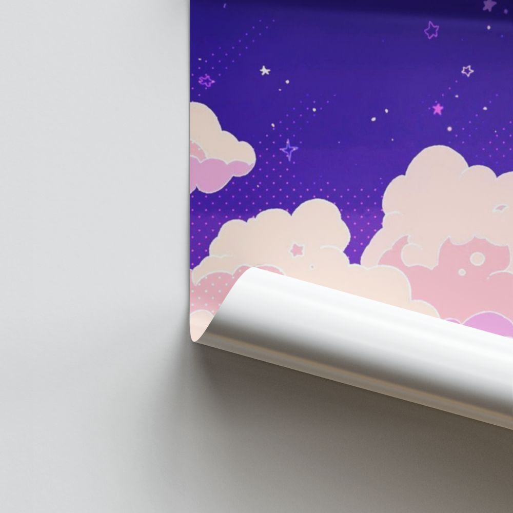 Poster Kirby Clouds