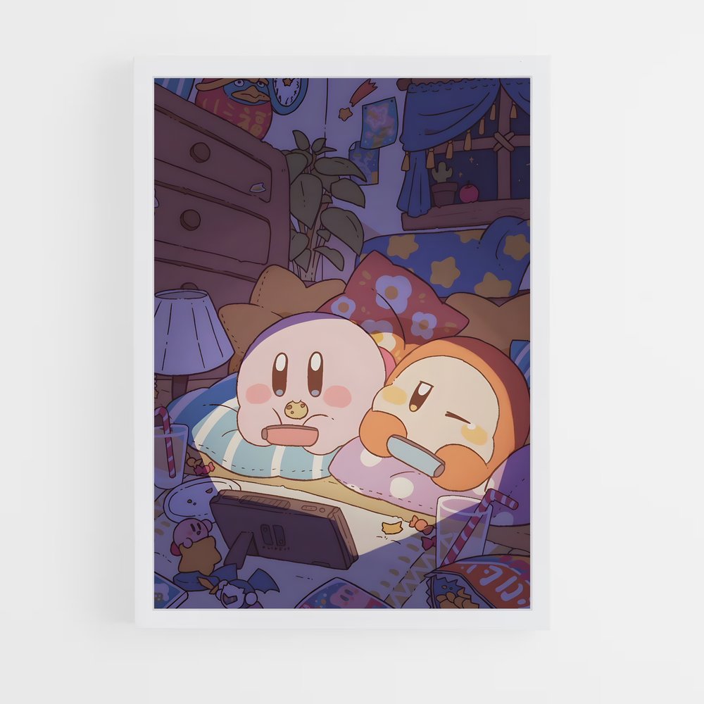 kirby-15 cadre Blanc