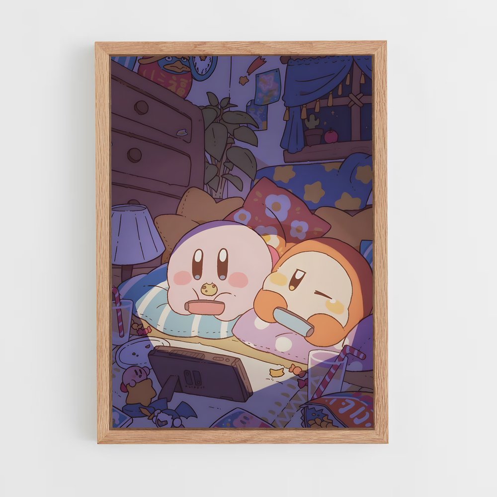 kirby-15 cadre Bois clair