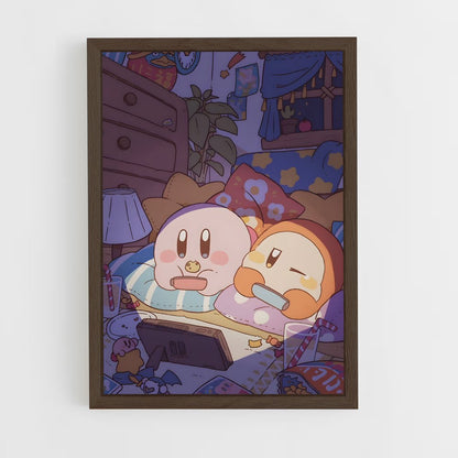 kirby-15 cadre Bois foncé