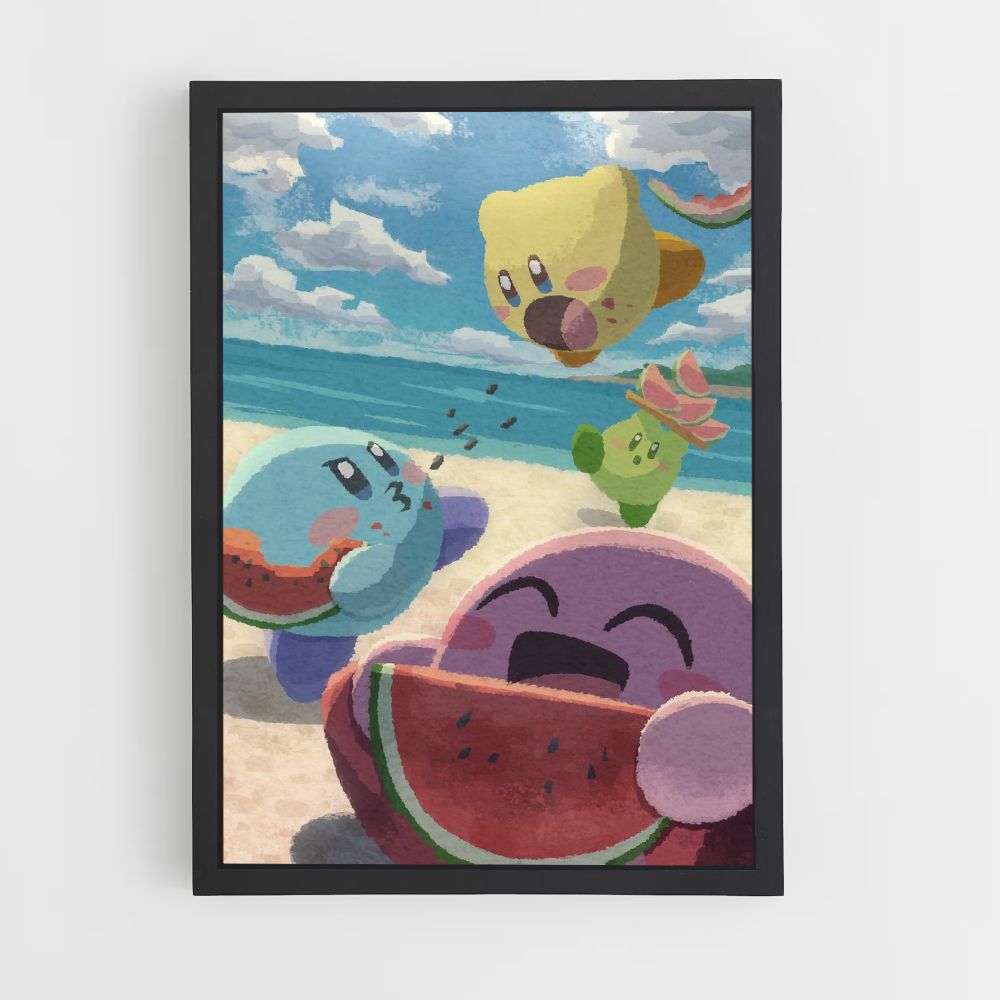 Kirby Beach-Poster