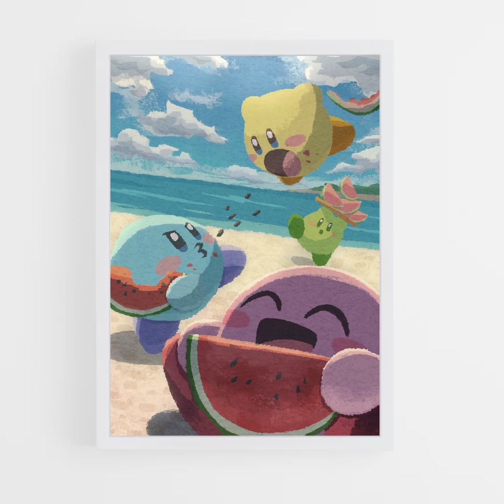 Kirby Beach-Poster